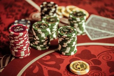 Live dealer studio setup with multi-camera feed